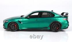 1/18 Alfa Romeo Giulia GTAm 2020 Rosso GTA Green Met. Model by BBR BBRC1852C-21