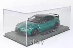 1/18 Alfa Romeo Giulia GTAm 2020 Rosso GTA Green Met. Model by BBR BBRC1852C-21