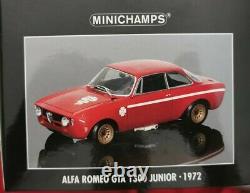1/18 MINICHAMPS ALFA ROMEO GTA 1300 JUNIOR 1972 vers. Stradale, prima serie