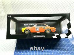 1/18 Minichamps Alfa Romeo Gta 1300 Junior Drm 1972 #83 Limited Edition