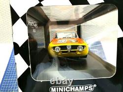 1/18 Minichamps Alfa Romeo Gta 1300 Junior Drm 1972 #83 Limited Edition