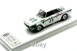 1/43 dmh alfa romeo giulia gta 1300 junior white #35 wide body-no scm bbr makeup