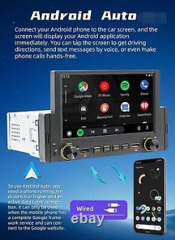 1 Din Android 10.1 Car Radio Player Bluetooth WiFi GPS USB Mirror Link 2G+32G