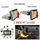 1 Din Android 8.1 9 Rotatable Quad-core 2+32g Car Wifi Stereo Radio Gps Obd Dab