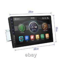 1 Din Car Radio Stereo Bluetooth MP5 Player Mirroring AUX USB 9 in Touch Screen