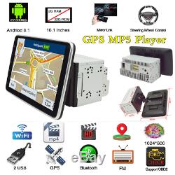 10.1In 2 Din Android 8.1 Car BT Stereo Radio MP5 Player GPS Navigation Head Unit