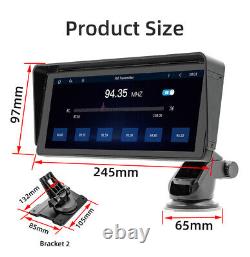 10.26 In Touch Screen Wireless Carplay Android Auto AUX Car Radio Stereo WithCam