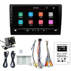 10 Double Din Car Stereo Radio FM MP5 Player Support Apple Carplay With Camera