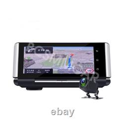1080P Car DVR 7IN Dual Lens Dash Cam Front Rear Video Recorder Camera G-Sensor