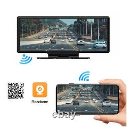 1080P HD Car Camcorder Dash Cam 10.26in DVR Dashboard Camera Recorder GPS WiFi