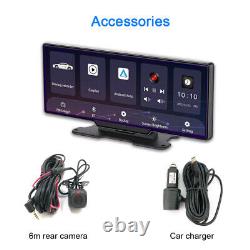 1080P HD Car Camcorder Dash Cam 10.26in DVR Dashboard Camera Recorder GPS WiFi