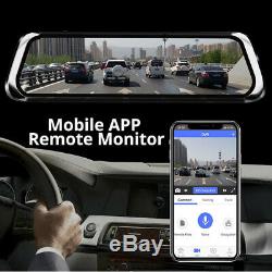 10Inch 4G Car Rearview Mirror DVR Camera Dual Lens Android 5.1 Dash Cam Recorder