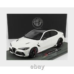 118 BBR Alfa Romeo Giulia Gta 2020 With Showcase Bianco Trofeo BBRC1851B-21V Mo