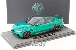 118 BBR Alfa Romeo Giulia Gta Green Montreal Green/Red Brakes Limited 44 PC