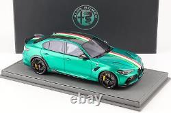 118 BBR Alfa Romeo Giulia Gta Verde Montreal Green / Italian Flag Limited 5 PC