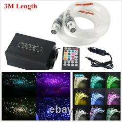 12V RGBW Twinkle Fiber Optic Lamps APP/Music Control Headliner Roof Starry Lamps