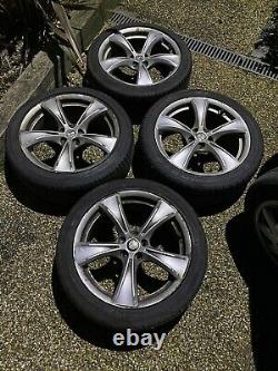 17 5x98 Alfa Romeo 156 147 GT GTA Alloy Wheels Alloys With Tyres Fiat 010