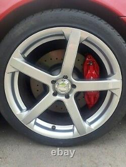 18 x 8.5j Alfa Romeo 156 (147 GT GTA GTV SPIDER) Alloy Wheels x4 Fiat Doblo