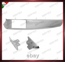 2 Din Alpha Romeo Julietta 10/14 Double Car Radio Dashboard Mask Met Grey