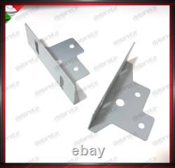 2 Din Alpha Romeo Julietta 10/14 Double Car Radio Dashboard Mask Met Grey