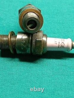 2 lodge spark plugs RL47 for Alfa Romeo GTA 1600 original