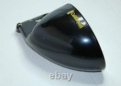 2 x CLASSIC SPORT WING MIRRORS VITALONI CALIFORNIAN PIANO BLACK BRAND NEW