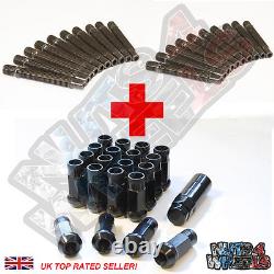 20 x Wheel Stud Conversion kit with GT50 Nuts for Peugeot Citroen Fiat Alfa