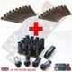 20 X Wheel Stud Conversion Kit With Gt50 Nuts For Peugeot Citroen Fiat Alfa