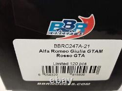 2020 BBR Alfa Romeo Giulia GTAM Red GTA 1/43 BBRC247A-21