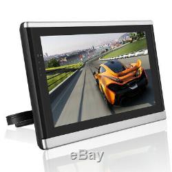 210.1HD Android 7.1 Quad-Core Car Headrest Monitors 3G/4G BT HDMI Touch Screen