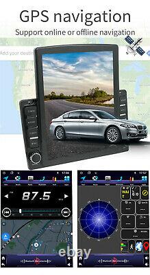 2Din 9.7in Android 9.1 Car Stereo Radio WIFI FM MP5 Player GPS Navigation+Camera
