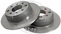 2X BRAKE DISC FOR ALFA ROMEO GT/GIULIA SPIDER 1750-2000 MONTREAL GTA 1.3L 4cyl