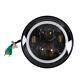 2pcs 7 Inch Round Led Headlight Halo Angle Eyes For 97-2016 Jk Lj Tj Tj