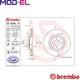 2x Brake Disc 09.5058.11 For Fiat Multipla/van Punto Coupe Tipo Alfa Romeo
