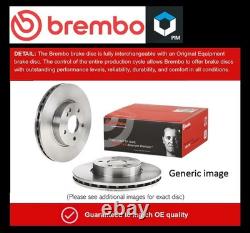 2x Brake Discs Pair Vented fits ALFA ROMEO GIULIETTA 940 1.4 Front 10 to 20 Set