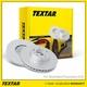 2x Brake Discs Vented For Opel Combo X12 1.4 Cng Genuine Textar Front 569086