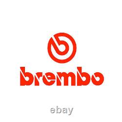 2x Brake Discs Vented Grooved For Alfa Romeo Giulietta 1.4 BiFuel Brembo Front