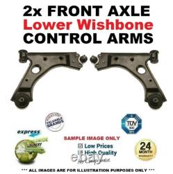 2x Front Axle Lower CONTROL ARMS for ALFA ROMEO MITO 1.3 MultiJet 2011-on