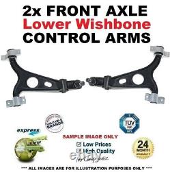 2x Front Axle Lower WISHBONE CONTROL ARMS for ALFA ROMEO 147 3.2 GTA 2003-2010