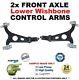 2x Front Axle Lower Wishbone Control Arms For Alfa Romeo 147 3.2 Gta 2003-2010