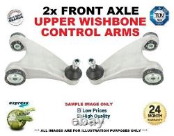 2x Front Axle Upper WISHBONE ARMS for ALFA ROMEO 156 3.2 GTA 932AXB 2002-2005