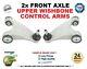 2x Front Axle Upper Wishbone Arms For Alfa Romeo 156 3.2 Gta 932axb 2002-2005