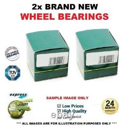 2x Front Axle WHEEL BEARINGS for ALFA ROMEO 156 3.2 GTA 2002-2005