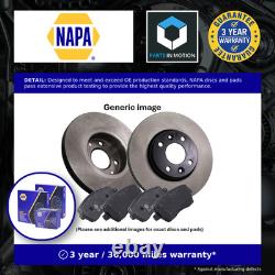 2x Vented Brake Discs and Pads fits HYUNDAI SONATA NF 2.0D Front 06 to 10 280mm
