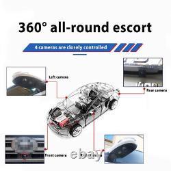 360 Degree Surround Panoramic View Car DVR Parking Camera 4 Backup Cameras