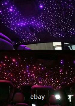 370Pcs Mixed Fiber Optic Car Roof Ceiling Twinkle Star Lights Kit Remote Control