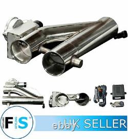 3rd Generation All In One Stainless Steel Electronic 2 Exhaust Valve Kit-alr