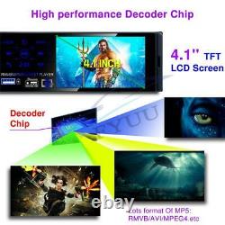 4.1 Touch Screen Bluetooth MP5 Player AM FM RDS +Dynamic Track Rearview Camera