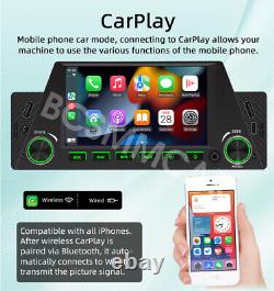 4.7in Car Stereo For Apple Carplay Android Auto Player Multimedia Colorful Light