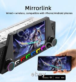 4.7in Car Stereo For Apple Carplay Android Auto Player Multimedia Colorful Light